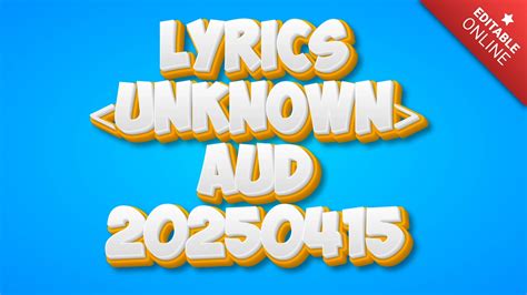 lyrics aud-20240204-wa0001<unknown>|Stream AUD.